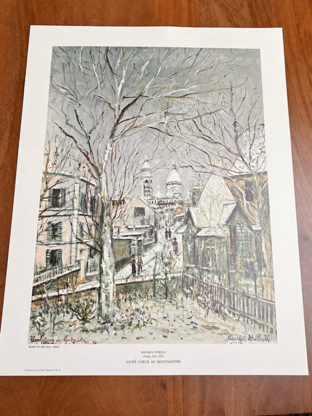 Maurice Utrillo (1883–1955) Title: Sacré-Cœur de Montmartre